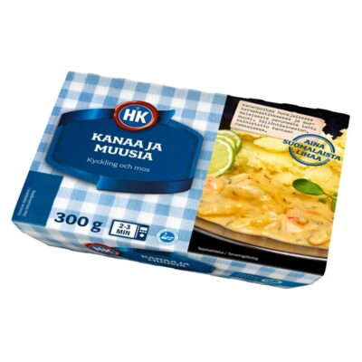 HK kanaa ja muusia kermakastikkeessa 300g