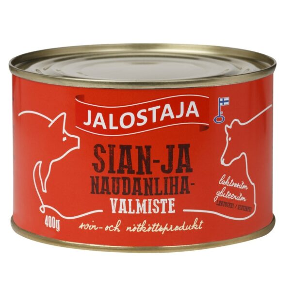 Jalostaja Sian- ja naudanlihavalmiste 400g