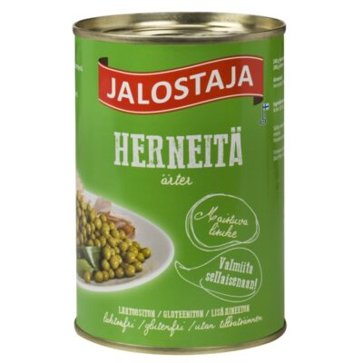 Jalostaja Herneitä suolaliemessä 430g/240g