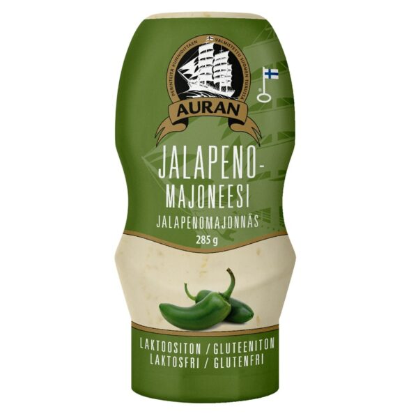 Auran jalapenomajoneesi 285g
