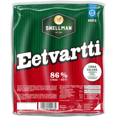 Snellman Eetvartti grillimakkara 400g