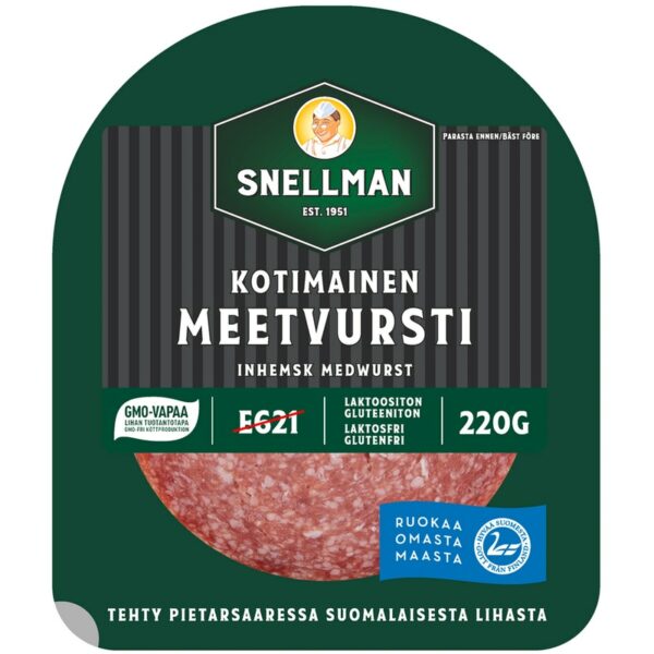 Snellman Kotimainen meetvursti 220 g