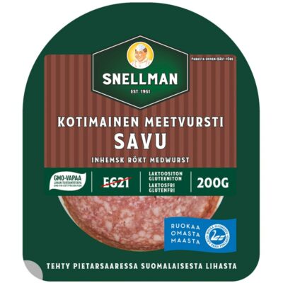 Snellman kotimainen savumeetvursti 200g