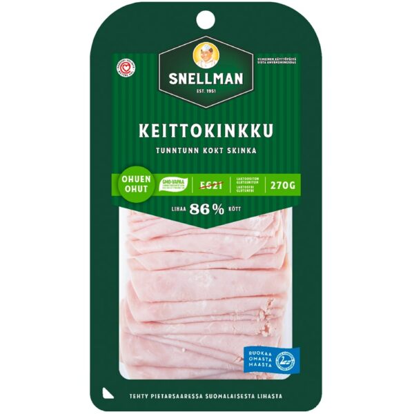 Snellman Keitto kinkku ohuen ohut 270 g