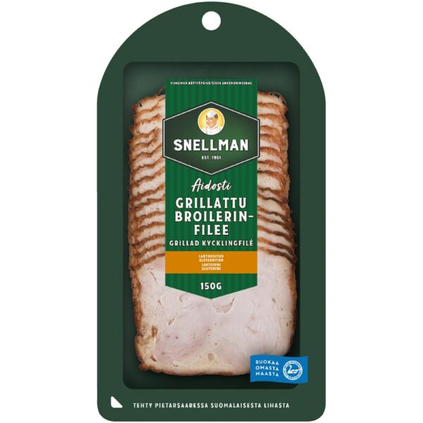 Snellman grillattu broilerinfilee 150g