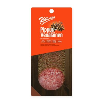 Kotivara pippurivenäläinen meetvursti 170g