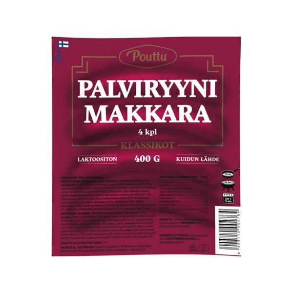 Pouttu palviryynimakkara 400g