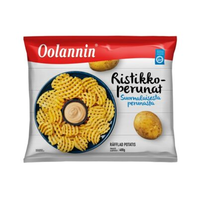 Oolannin ristikkoperunat 400g pakaste