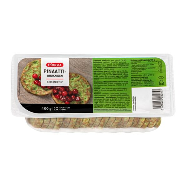 Pirkka pinaattiohukainen 400 g