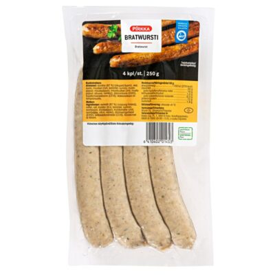 Pirkka Grillaa bratwursti 250g