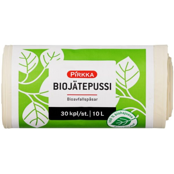 Pirkka biojätepussi 10l 30kpl