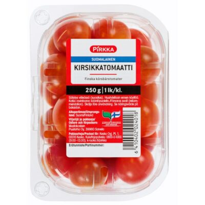 Pirkka suomalainen kirsikkatomaatti 250g