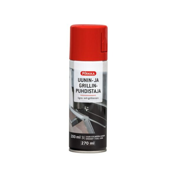 Pirkka uunin- ja grillinpuhdistaja 200ml