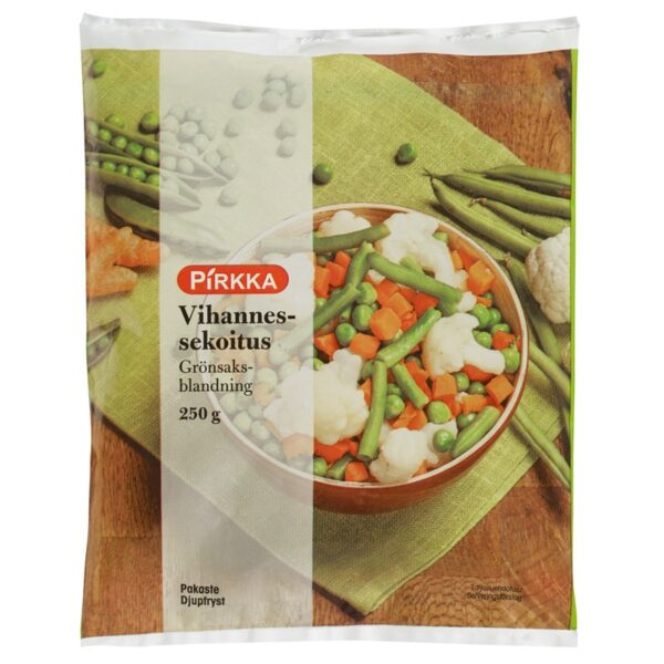 Pirkka vihannessekoitus 250 g pakaste