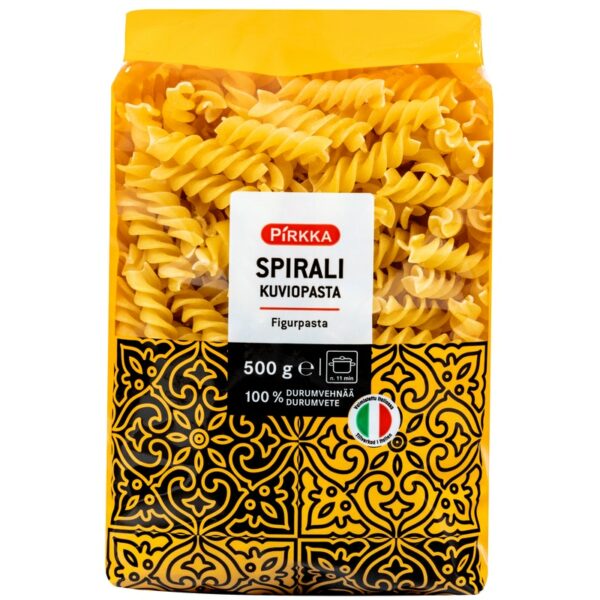 Pirkka spirali kuviopasta 500g