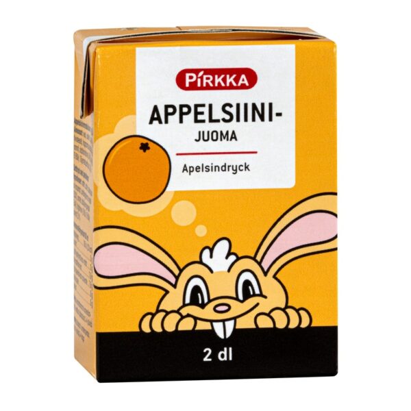 Pirkka appelsiinijuoma 2 dl