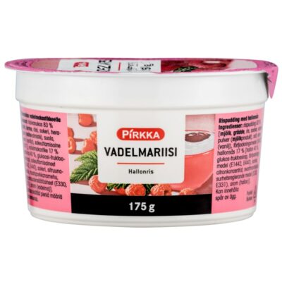 Pirkka vadelmariisi 175 g