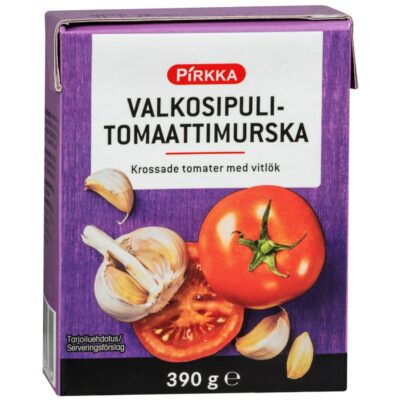 Pirkka valkosipulitomaattimurska 390g