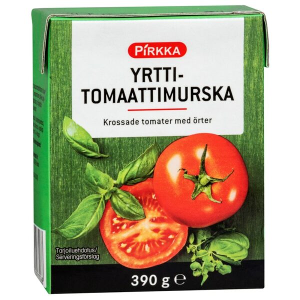 Pirkka yrttitomaattimurska 390g