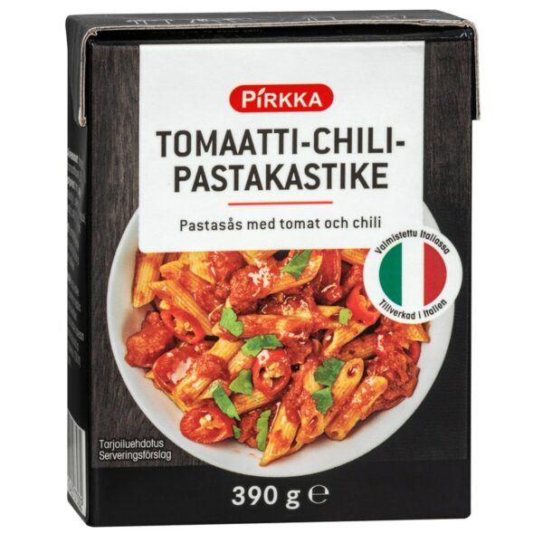 Pirkka tomaatti-chilipastakastike 390g