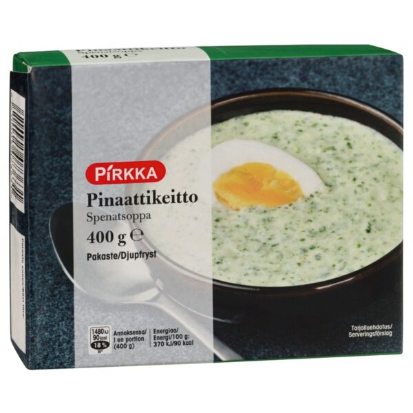 Pirkka pinaattikeitto 400 g pakaste