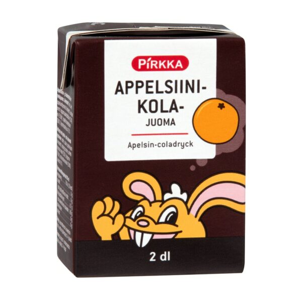 Pirkka appelsiini-colajuoma 2 dl