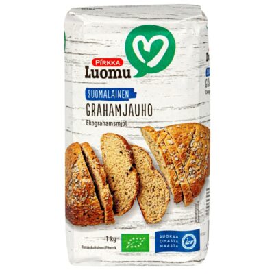 Pirkka Luomu suomalainen grahamjauho 1kg