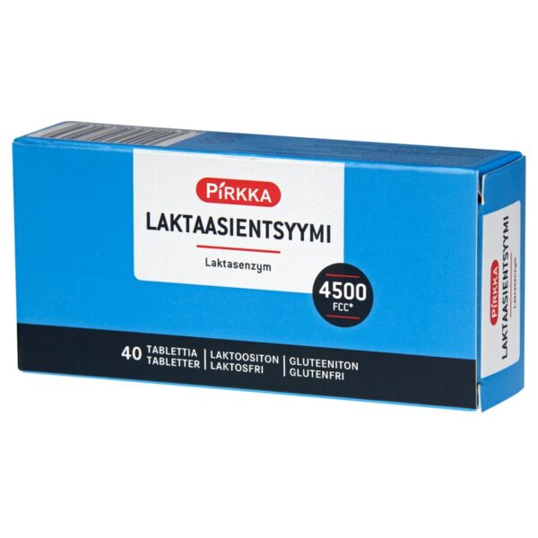 Pirkka laktaasientsyymitabletti 40kpl 9