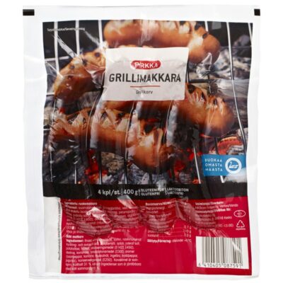 Pirkka Grillaa grillimakkara 4 kpl/400g