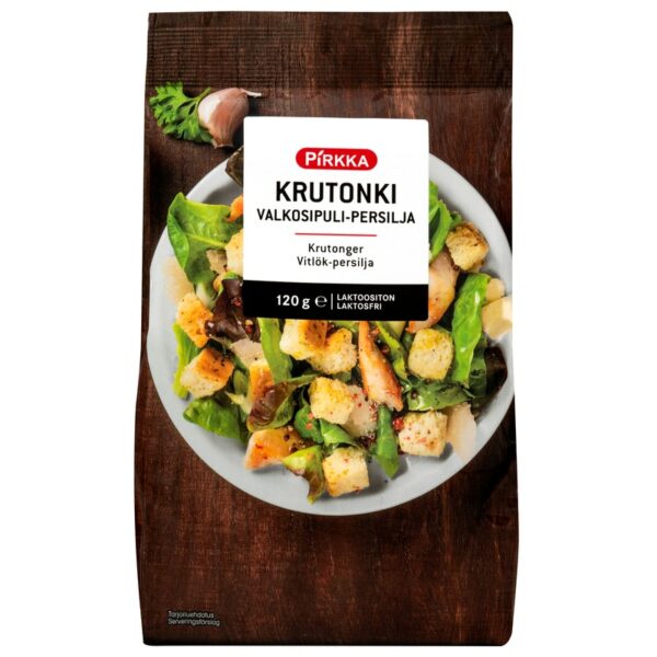 Pirkka krutonki valkosipuli-persilja 120g