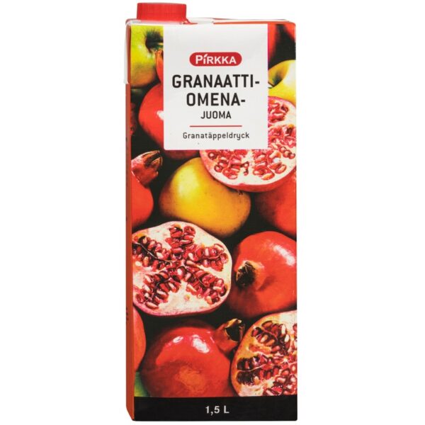 Pirkka granaattiomenajuoma 1