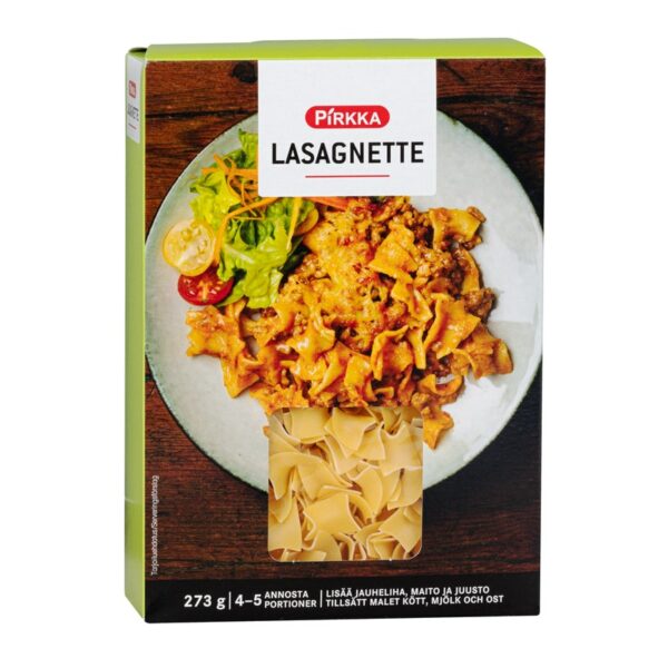 Pirkka lasagnette 273g