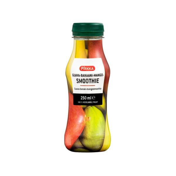 Pirkka smoothie guava-banaani-mango 250ml
