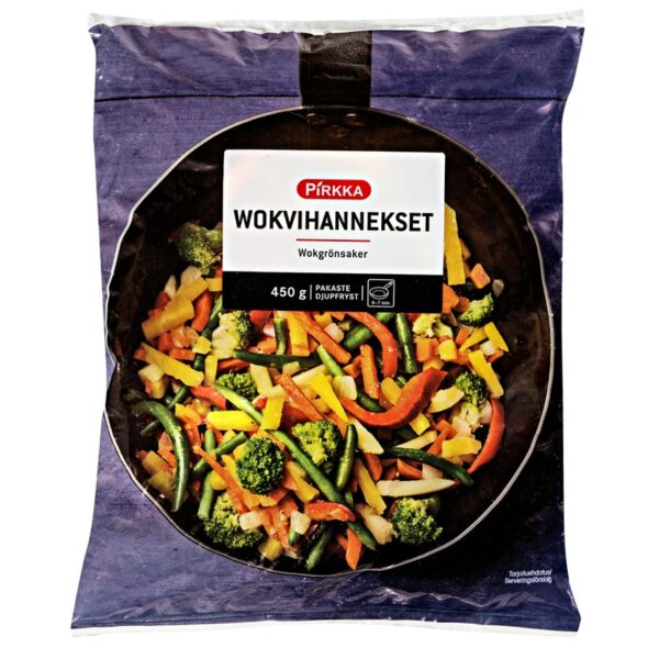 Pirkka wokvihannekset 450g pakaste