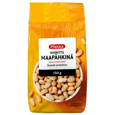 Pirkka kuorittu maapähkinä 150g