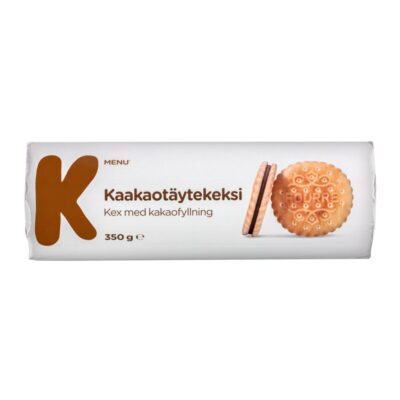 K-Menu kaakaotäytekeksi 350g