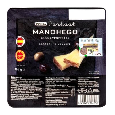 Pirkka Parhaat manchego 150g 12 kk