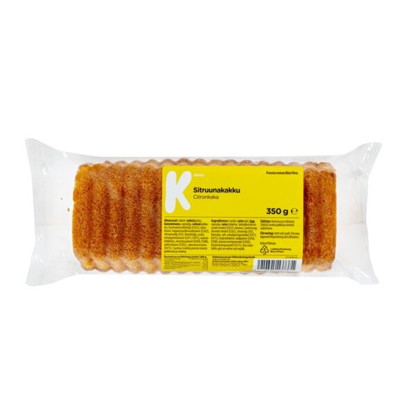 K-Menu sitruunakakku 350g