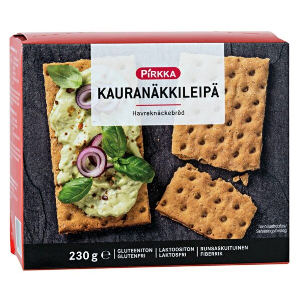 Pirkka Kauranäkkileipä 230 g gluteeniton