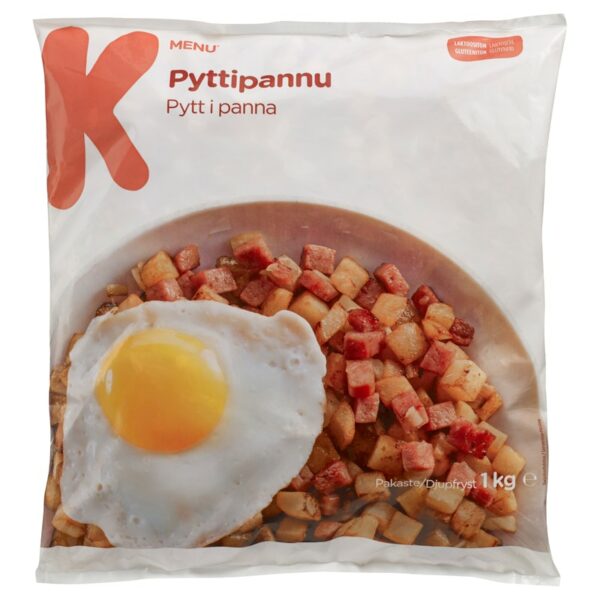 K-Menu pyttipannu 1kg pakaste