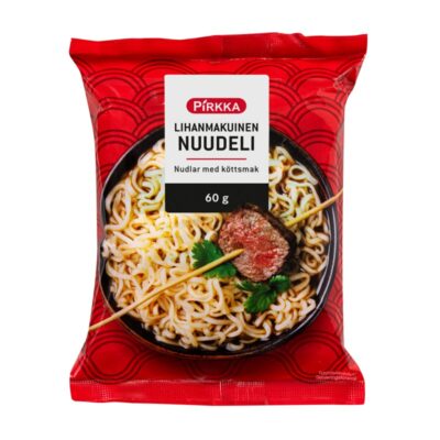 Pirkka nuudeli lihanmakuinen 60g