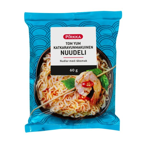 Pirkka nuudeli tom yum katkaravunmakuinen 60g