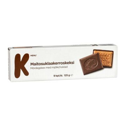 K-Menu maitosuklaakerroskeksi 125g