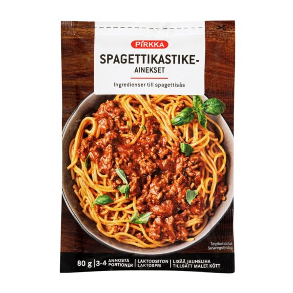 Pirkka spagettikastikeainekset 80 g