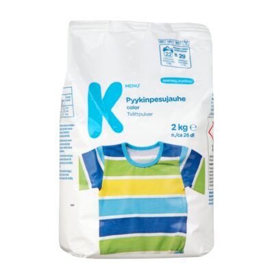 K-Menu pyykinpesujauhe color 2kg