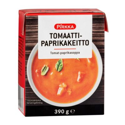 Pirkka tomaatti-paprikakeitto 390g