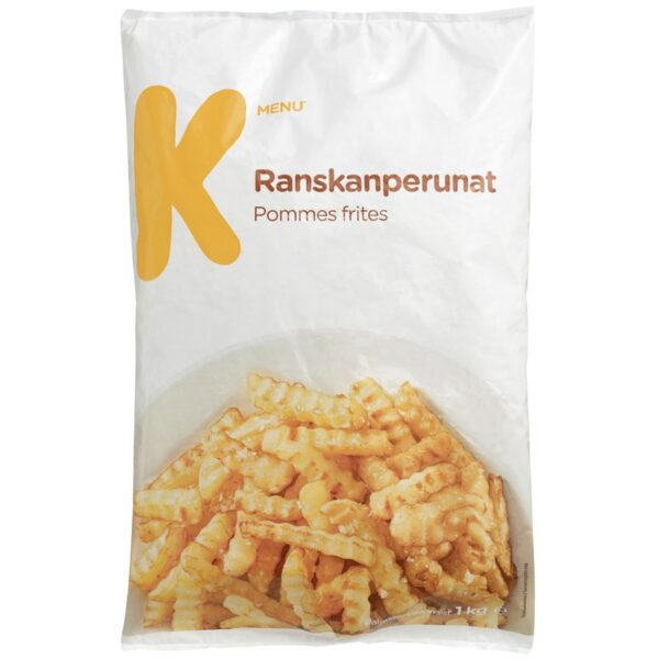 K-Menu ranskanperuna 1kg pakaste