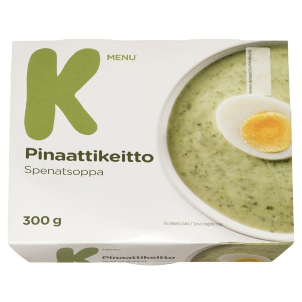 K-Menu pinaattikeitto 300g