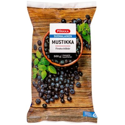 Pirkka suomalainen mustikka 500g pakaste