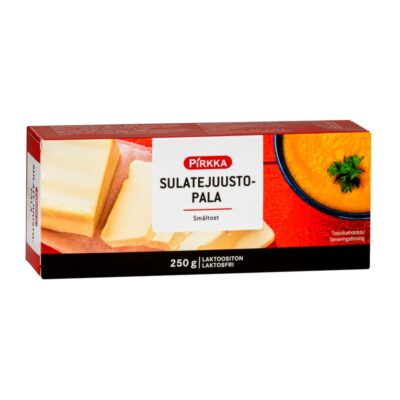 Pirkka sulatejuustopala 250g laktoositon